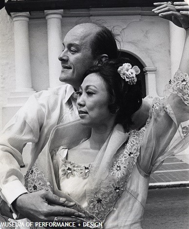 Helen Bautista and Carlos Carvajal, circa 1980s