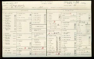 WPA household census for 135 E 99TH STREET, Los Angeles