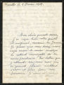 Camille Genay letter to Mildred Veitch, 1919 February 2