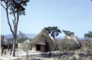 Houses on the savannah, Cameroon, 1953-1968