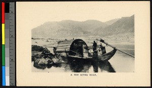Min River Boat, Fujian, China, ca.1920-1937