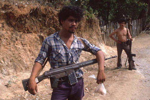 Armed guerrillas, La Palma, 1983