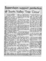 Supervisors support protection of Scotts Valley 'Tree Circus