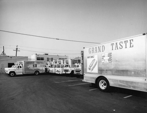 Grand Taste delivery trucks