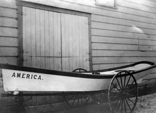Boat built by Charles Hughes