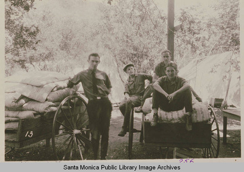 Camp staff at the Institute Camp, Temescal Canyon, Calif