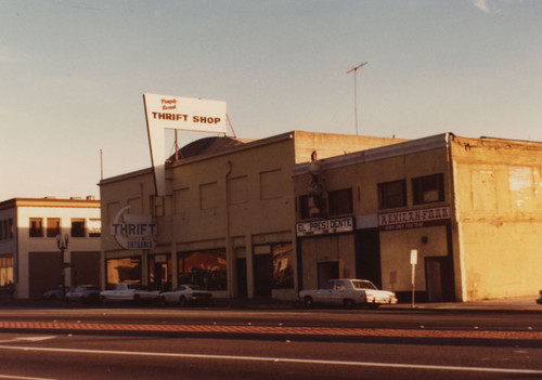 The 600 block of W. 4th Street, now pulled down and redeveloped as 600 W. Santa Ana Boulevard