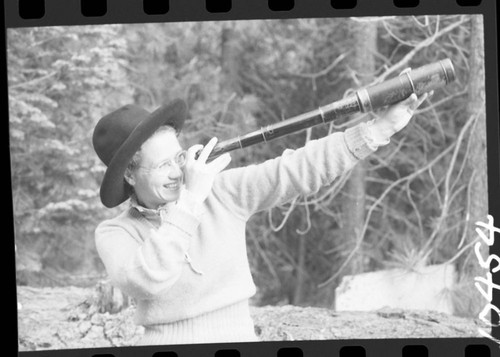Interpretive Activities, NPS Individuals, Living history characterization of early Sierra Club Women portrayed by Ranger-Naturalist Nancy Muleady