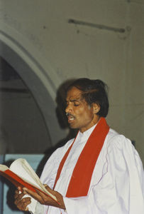 Arcot Lutheran Church (ALC), Tamil Nadu, South India. From Ordination of Pastors, May 1994. (Na