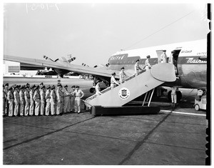 Air corps trainees, 1951