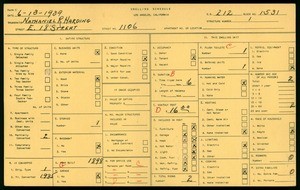 WPA household census for 1106 EAST 18TH STREET, Los Angeles
