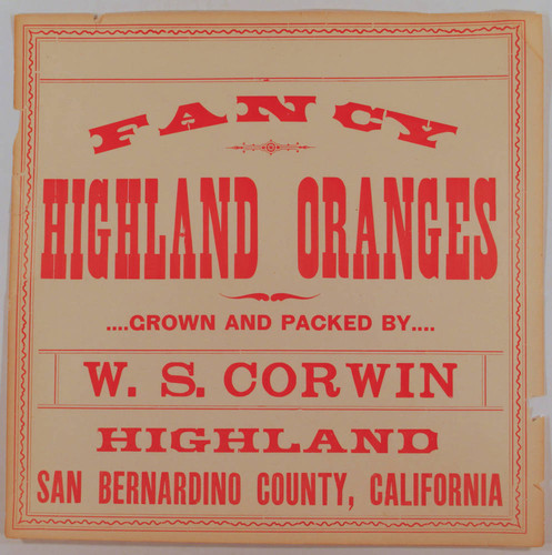 Fancy Highland Oranges