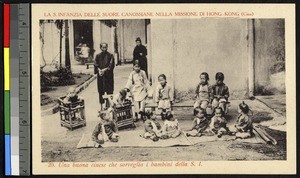 Children at Saint Infanzia Mission, Hong Kong, China, ca.1920-1940