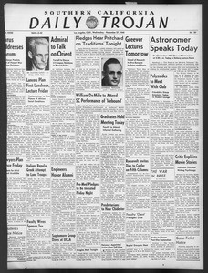 Daily Trojan, Vol. 32, No. 50, November 27, 1940