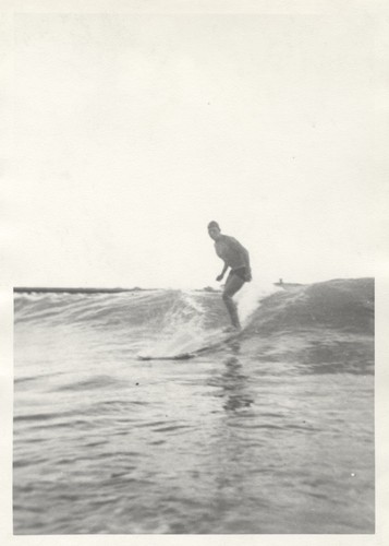 Lloyd Ragon at Cowell Beach