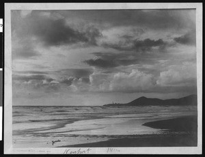 Ocean view of Newport, Oregon, ca.1904