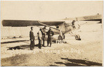 Capt. Lindbergh leaving San Diego