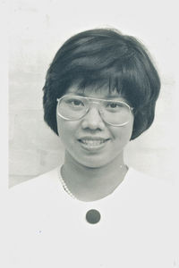 Renita Ramos Brinth, born 1960 in the Philippines. Married to Rev. Lars Rasmussen Brinth, 1982