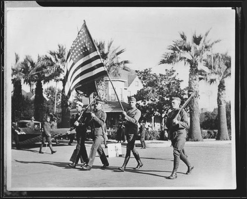 Armistice Day Parade, Santa Monica, 1919