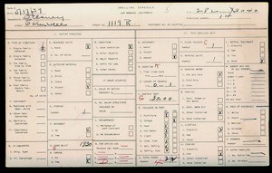 WPA household census for 1119 GARNWELL, Los Angeles