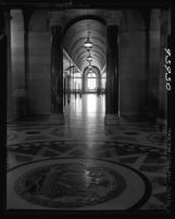 Know Your City No.13 View of rotunda and south corridor of Los Angeles City Hall