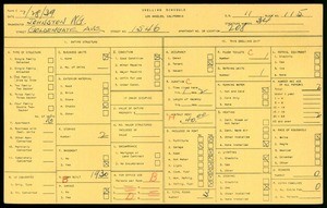 WPA household census for 1546 GOLDEN GATE AVENUE, Los Angeles