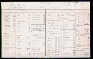 WPA household census for 2745 S BENTLEY, Los Angeles