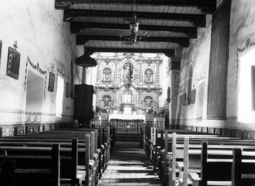 Sanctuary of Mission San Gabriel Arcangel