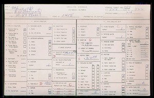 WPA household census for 1455 W 58TH PLACE, Los Angeles County
