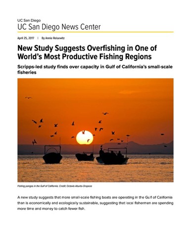 New Study Suggests Overfishing in One of World’s Most Productive Fishing Regions