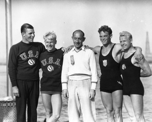 1932 Olympic swim team — Calisphere