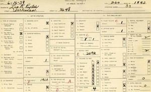 WPA household census for 2648 WORKMAN, Los Angeles