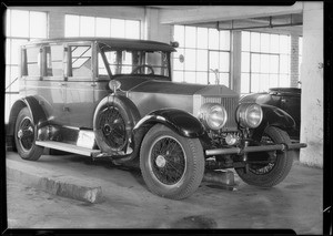Rolls-Royce, Mr. Foreman, owner, Southern California, 1934