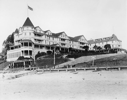 A view of the Sea Beach Hotel