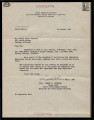 Letter from Harry G. Atkinson, Chief, Intelligence Branch, Security and Intelligence Division, to George Hideo Nakamura, October 16, 1945