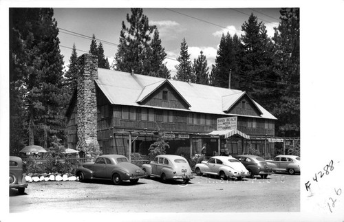 The Lodge at Sandy Beach Resort on the North Shore of Lake Tahoe, California