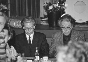 District Secretary C.E. Bering Petersen and editor Egon Nielsen