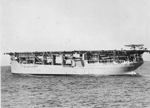 Langley with Martin MO-1 US Navy photo