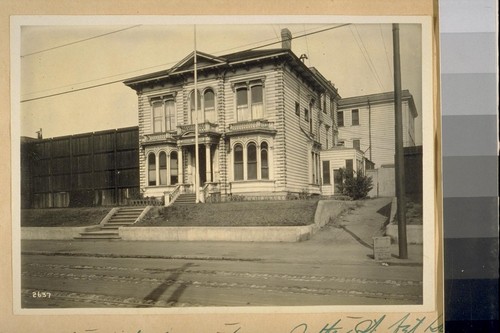 Juvenile Detention Home. Sutter St. bet. Scott [and] Divisadero Sts. Feb. 1915