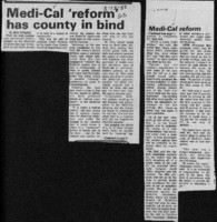 Medi-Cal 'reform' has county in bind