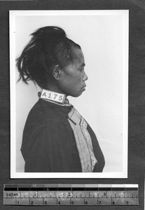 Tibetan woman, Tibet, China, ca.1941