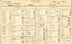WPA household census for 3323 JEFFRIES AVE, Los Angeles
