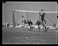 U.C.L.A. Bruins play Oregon State Beavers at Coliseum, Los Angeles, 1938
