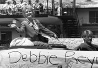 1987 - Debbie Reynolds in Burbank on Parade Procession