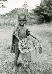 Jean-Baptiste, young leper, in Ebeigne, Gabon