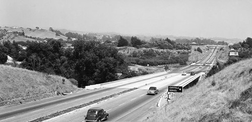 Highway 1 near the Capitola/Soquel exit