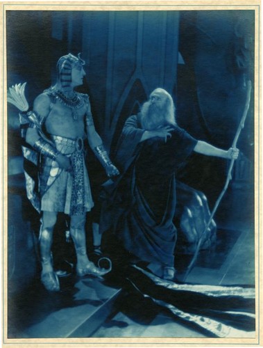 Scene from Cecil B. DeMille's The Ten Commandments