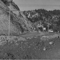 Interstate 5 Construction in Mountains