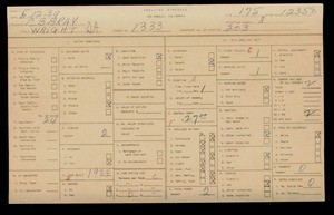 WPA household census for 1333 WRIGHT ST, Los Angeles