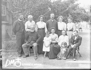 Group of Swiss missionaries, Pretoria, South Africa, ca. 1896-1911